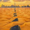 Dubai Desert Road Diamond Painting