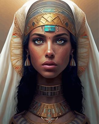 Egyptian Pharaonic Woman Diamond Painting