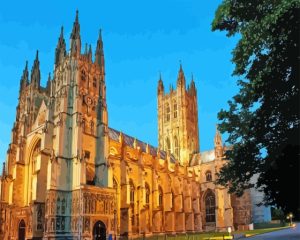 England Canterbury Cathedral Diamond Painting