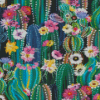 Floral Abstract Cactus Diamond Painting