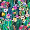 Floral Abstract Cactus Diamond Painting