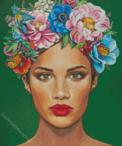 Flower Head Diamond Painting