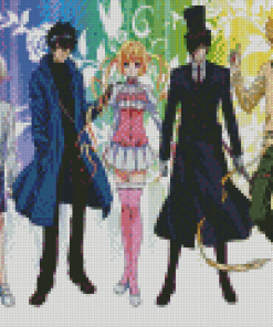 Karneval Manga Characters Diamond Painting