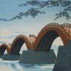 Kintaikyo Bridge Diamond Painting