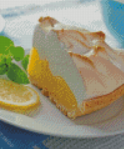 Lemon Meringue Piece Of Cake Diamond Painting