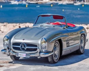 Mercedes Sl 300 By Sea Diamond Painting