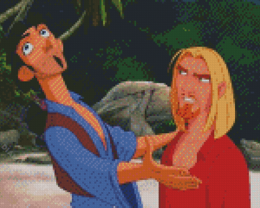 Miguel And Tulio The Road To El Dorado Diamond Painting