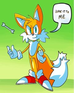 Miles Tails Prower Diamond Painting