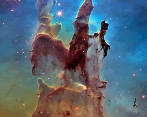 Pillars Of Creation Diamond Painting