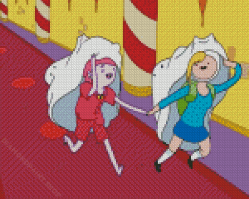 Prince Gumball And Fionna Adventure Time Diamond Painting
