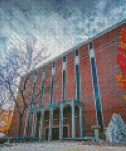 Purdue University Autumn Diamond Painting