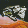 Star Wars Millennium Falcon Starship Diamond Painting