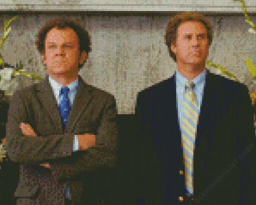 Stepbrothers Characters Diamond Painting