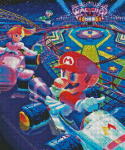 Super Mario Kart Diamond Painting