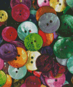 The Buttons Diamond Painting