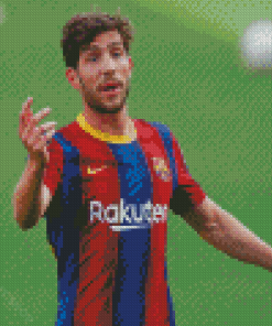 The Football Player Sergi Roberto Diamond Painting