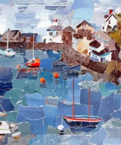 Abstract Aberdovey Diamond Painting
