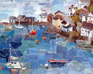 Abstract Aberdovey Diamond Painting