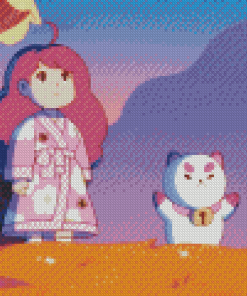 Aesthetic Bee And Puppycat Diamond Painting