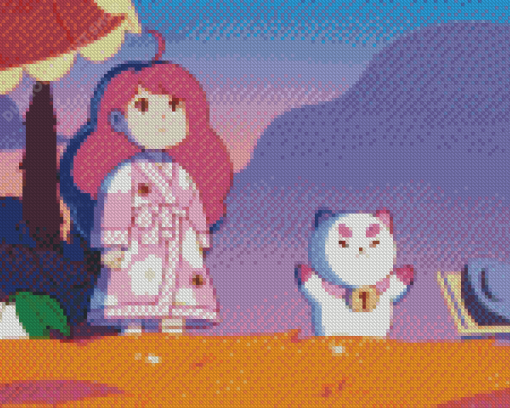 Aesthetic Bee And Puppycat Diamond Painting