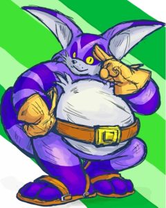 Aesthetic Big The Cat Diamond Painting