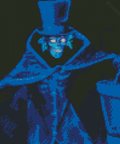 Aesthetic Hatbox Ghost Diamond Painting