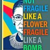 Aesthetic Not Fragile Like A Flower Fragile Like A Bomb Diamond Painting