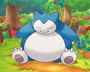Aesthetic Snorlax Diamond Painting