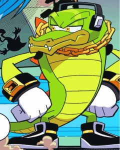 Aesthetic Vector The Crocodile Diamond Painting