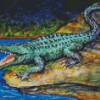 Aesthetic Alligator Diamond Painting