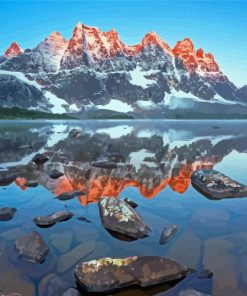 Alberta Tonquin Valley Landscape Diamond Painting