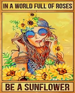 Be A Sunflower Diamond Painting