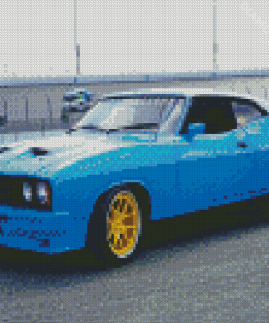 Blue Xb Gt Falcon Diamond Painting