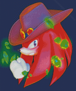 Cool Knuckles The Echidna Diamond Painting