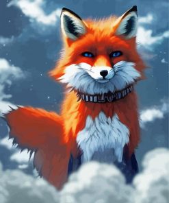 Cool Red Fox Art Diamond Painting