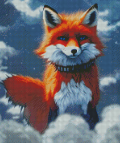 Cool Red Fox Art Diamond Painting