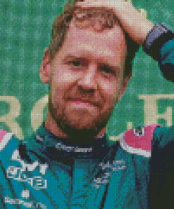 Cool Sebastian Vettel Diamond Painting