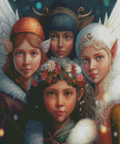 Cute Fairy Angels Diamond Painting