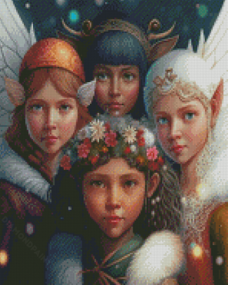 Cute Fairy Angels Diamond Painting