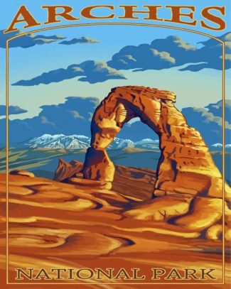 Delicate Arch Poster Diamond Painting