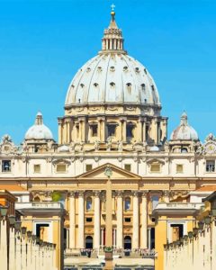 Italy Rome St Peters Basilica Diamond Painting