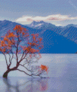 Lake Wanaka Tree New Zealand Diamond Painting