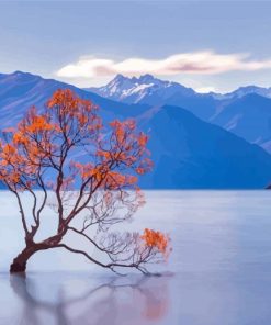 Lake Wanaka Tree New Zealand Diamond Painting