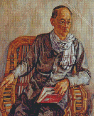 Portrait Of Eugene Chen Georgette Chen Diamond Painting