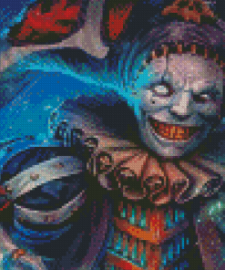 Scary Clown Diamond Painting