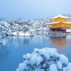 Snowy Japanese Landscape Diamond Painting