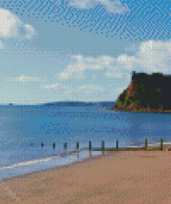 Teignmouth Beach Diamond Painting
