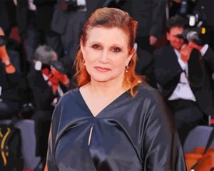 The Actress Carrie Fisher Diamond Painting