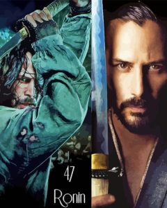47 Ronin Keanu Reeves Actor Diamond Painting
