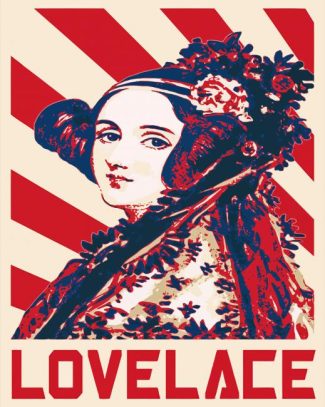 Ada Lovelace Poster Diamond Painting
